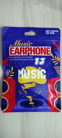 MUSIC EARPHONE SOFT CUSHION EAR BUDS - White