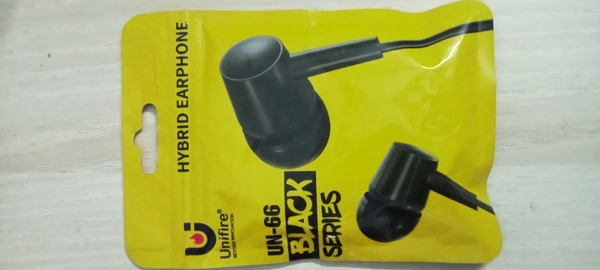 SPN CHAMP SP 66 Noice Blocking STEREO EARPHONE  - Black