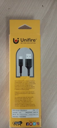 THAR SERIES UNDC 103 DATA CABLE 12 WATT - Black