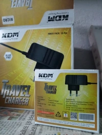 KDM TRAVEL CHARGER - Black