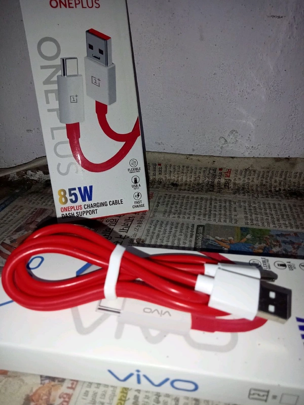 RED FLASH DATA CABLE 85W - Red
