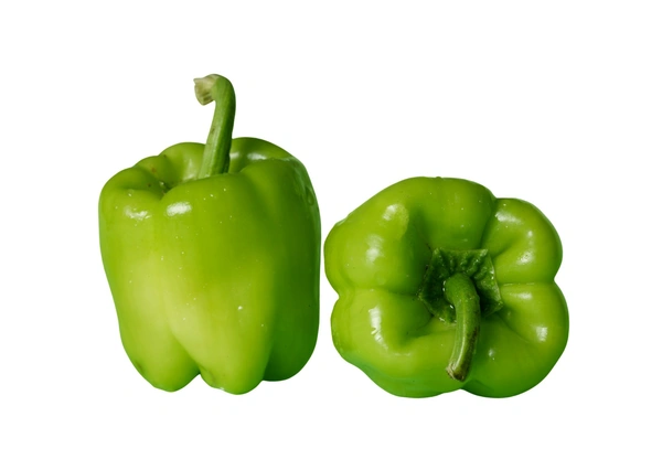 Capsicum  Green (Loose), 500 g (ದೊಣ್ಣೆ ಮೆಣಸಿನಕಾಯಿ / ದಪ್ಪ ಮೆಣಸಿನಕಾಯಿ) - 500 g