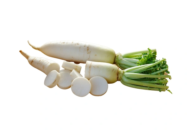 Radish White (Loose), 500g  (ಮೂಲಂಗಿ) - 500g