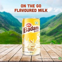 MTR Badam Drink Can 180ml MTR ಬಾದಾಮ್ ಡ್ರಿಂಕ್ ಕ್ಯಾನ್ 180ml - 180ML