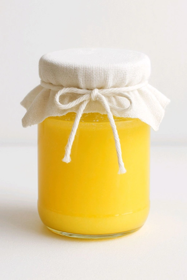 Buffalo Ghee - 500 Grams, Glass Jar/Bottle, 12 Months