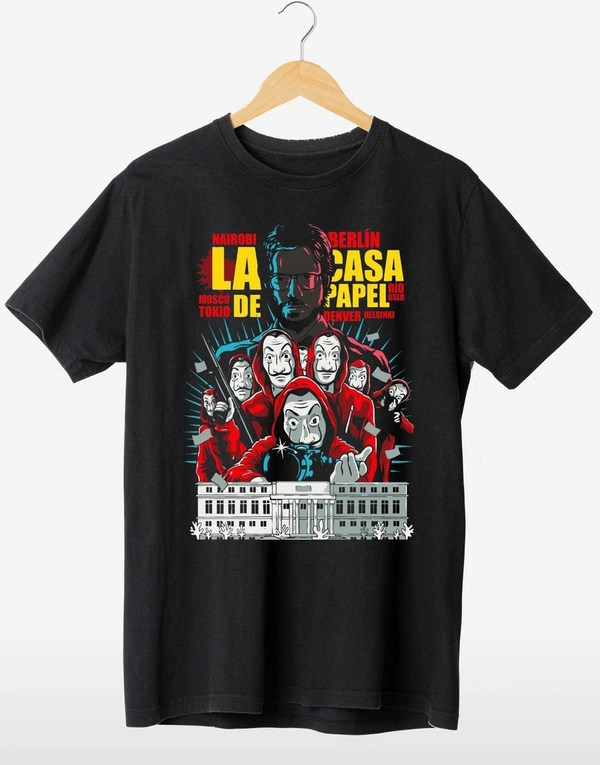 La Casa Da Pepel 🧧Money Heist 💸 - Black, Small