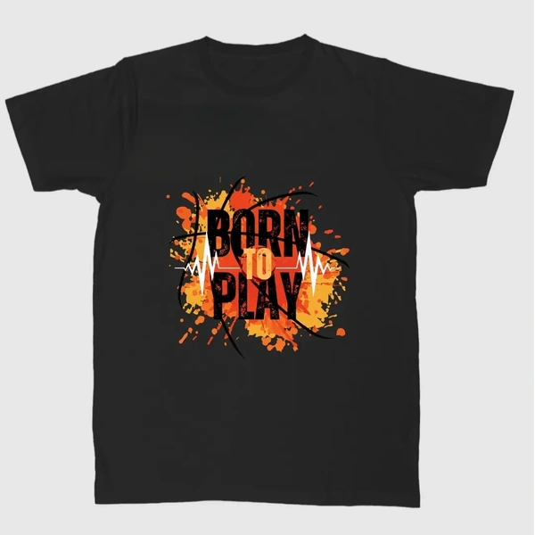 Born to Play📟 - Black, XXL
