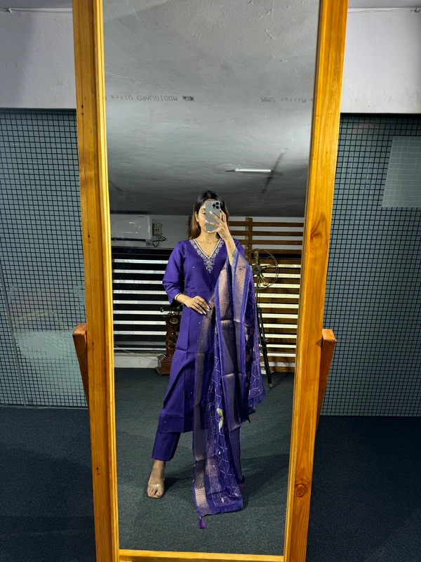 gabatimes Kurti Pent Dupatta Set - colour 1, S (36)