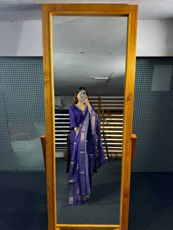 gabatimes Kurti Pent Dupatta Set - colour 1, S (36)