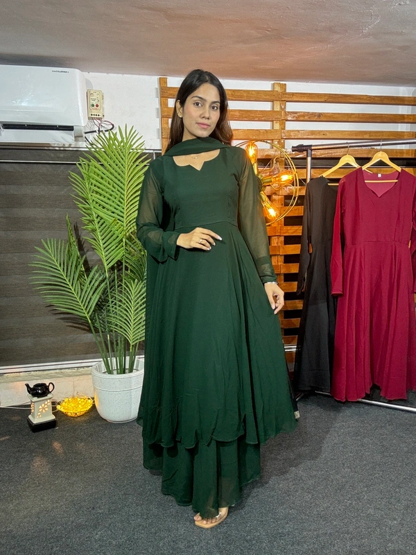 gabatimes Plazo kurti Set - L, colour 3