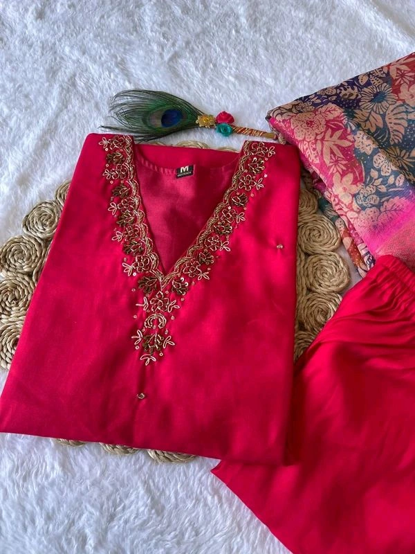 Gabatimes Kurti Pant Dupatta Collection  - XL, colour 1