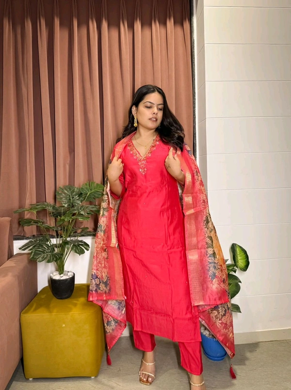 Gabatimes Kurti Pant Dupatta Collection  - 2XL, colour 1