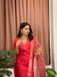 Gabatimes Kurti Pant Dupatta Collection  - 2XL, colour 1
