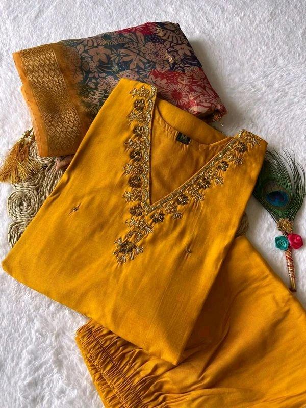 Gabatimes Kurti Pant Dupatta Collection  - 2XL, colour 2