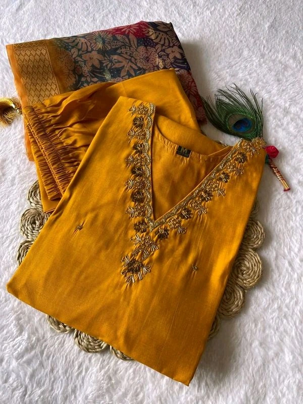 Gabatimes Kurti Pant Dupatta Collection  - 2XL, colour 2