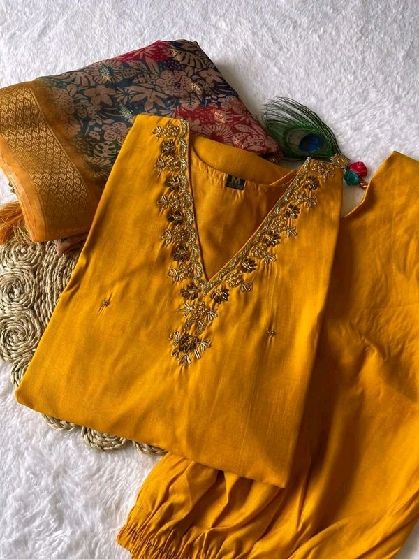 Gabatimes Kurti Pant Dupatta Collection  - 2XL, colour 2