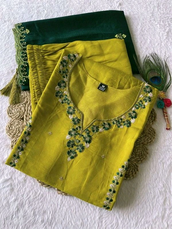 Gabatimes New Launching Designer Kurti Pant Collection  - 2XL
