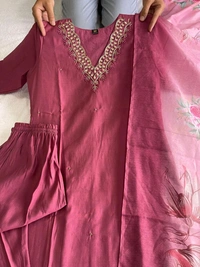 GabaTimes  Launching New Designers Kurti Pent Dupatta Set - S, colour 2