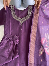 GabaTimes  Designer Kurti Pant Dupatta Collection  - colour 2, XXL