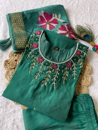 Gabatimes New Designer Kurti Pant Dupatta Collection  - XXL, colour 2