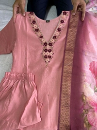 Gabatimes New Designer Kurti Pant Dupatta Collection  - colour 1, XXL