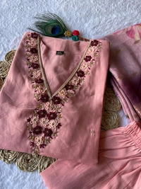 Gabatimes New Designer Kurti Pant Dupatta Collection  - colour 2, S