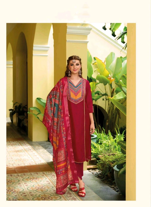 GabaTimes  Kurti Pant Collection Set  - colour 1, XL