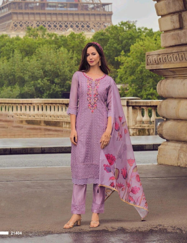 GabaTimes  Kurti Pant Collection  - L