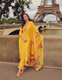 GabaTimes  Kurti Pant Collection  - L