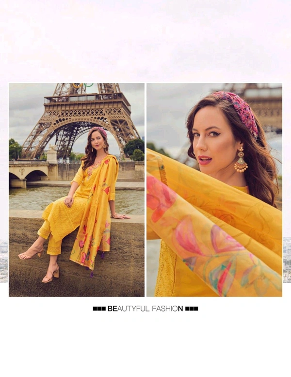 GabaTimes  Kurti Pant Collection  - XL