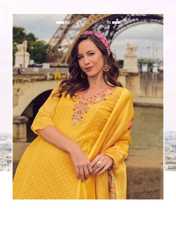 GabaTimes  Kurti Pant Collection  - 2XL