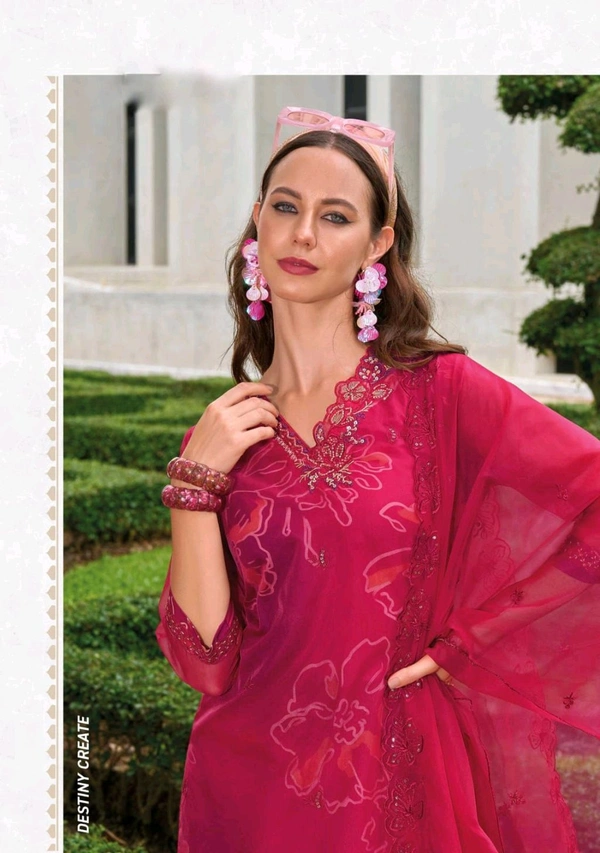 Gabatimes Designer Kurti Pant Collection 2024-25 - M