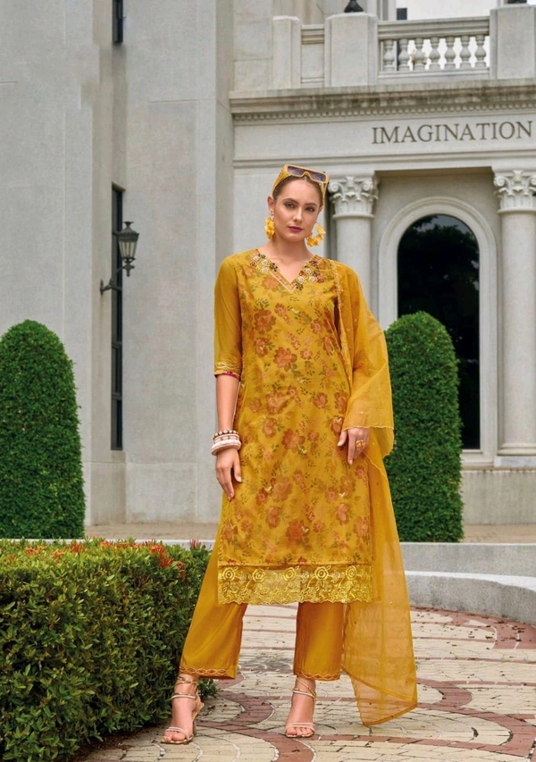 Gabatimes Designer Kurti Pant Collection 2024-25 - L