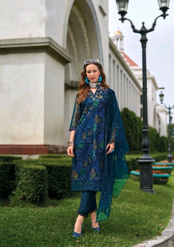 Gabatimes Designer Kurti Pant Collection 2024-25 - L