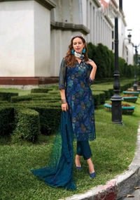 Gabatimes Designer Kurti Pant Collection 2024-25 - L