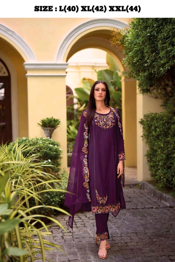 Gabatimes Designer Kurti Pant Collection 2024-25 - M
