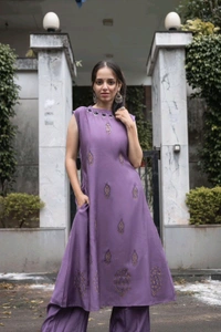 GabaTimes  Kurti Plazo Collection  - colour 1, L
