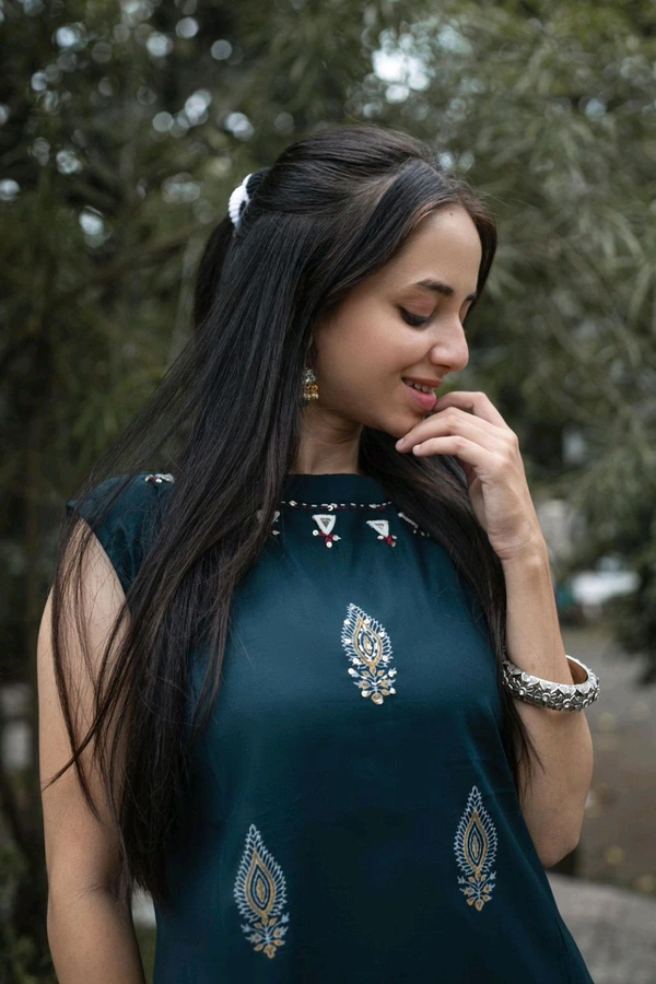 GabaTimes  Kurti Plazo Collection  - colour 3, S