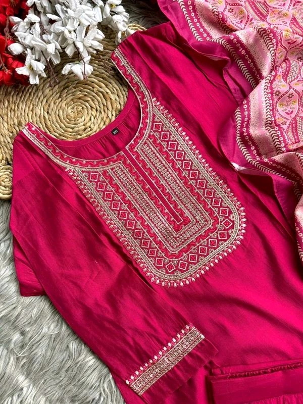 GabaTimes  Designer Ready To Wear Kurti Pant Collection  - L