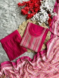 GabaTimes  Designer Ready To Wear Kurti Pant Collection  - L