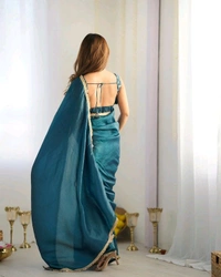 GabaTimes  Ready To Wear Saree Collection  - L, colour 3