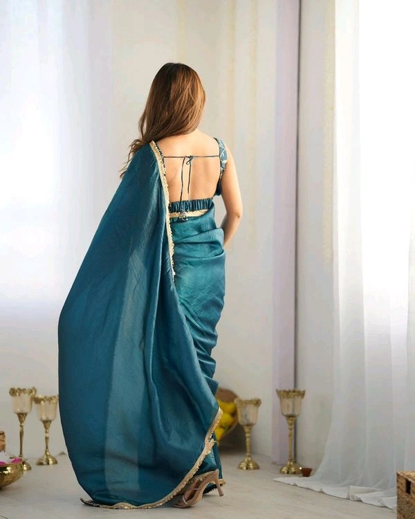 GabaTimes  Ready To Wear Saree Collection  - L, colour 3