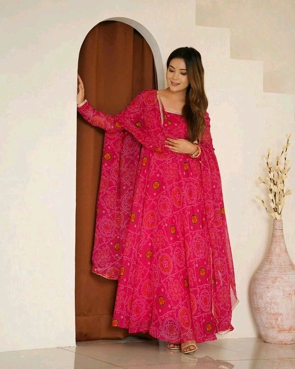 GabaTimes  Anarkali Gown Set  - colour 2, L