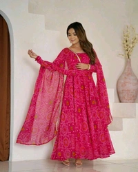 GabaTimes  Anarkali Gown Set  - colour 2, 3XL