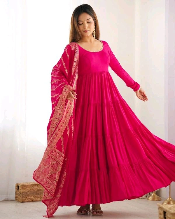 GabaTimes  Anarkali Gown Collection  - colour 1, 3XL