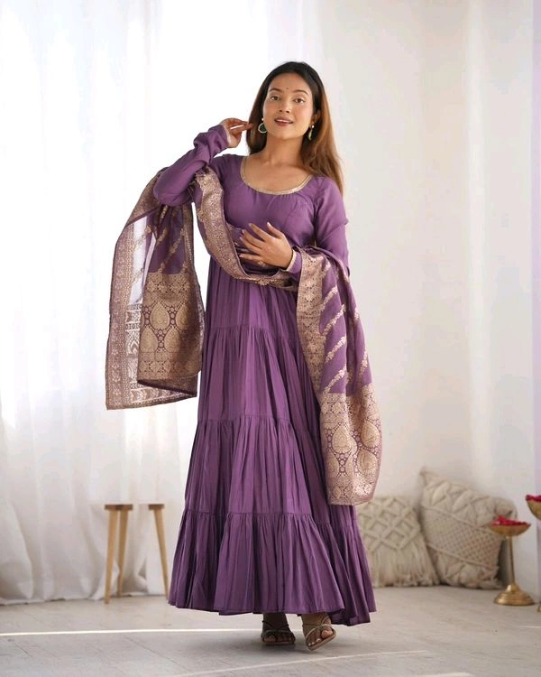 GabaTimes  Anarkali Gown Collection  - colour 2, 2XL