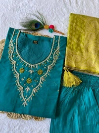 GabaTimes  Kurti Pant Duppta Collection  - XL