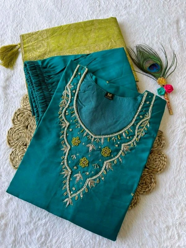 GabaTimes  Kurti Pant Duppta Collection  - XL