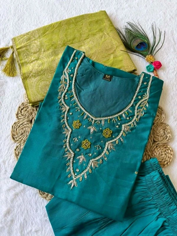 GabaTimes  Kurti Pant Duppta Collection  - 2XL