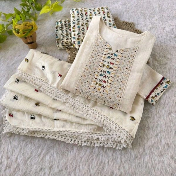 GabaTimes  Designer Kurti Pant Collection  - XL